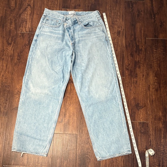 Agolde Sky Blue Denim Jeans